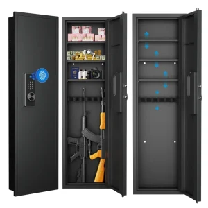 Fingerprint Touch Panel in-Wall Safe